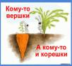 И вершки, и корешки