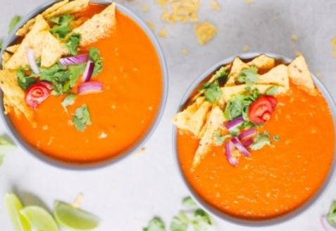 Мексиканский томатный суп