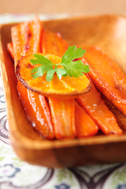Рецепт - Морковь, запеченная c цитрусовыми