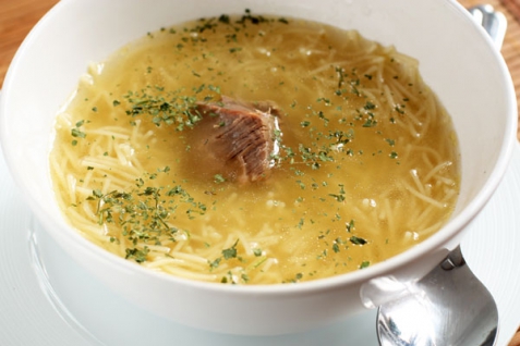 Рецепт - Суп с вермишелью