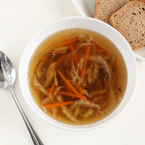 Рецепт - Суп с шиитаке