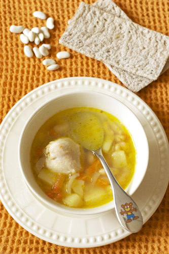 Рецепт - Фасолевый суп