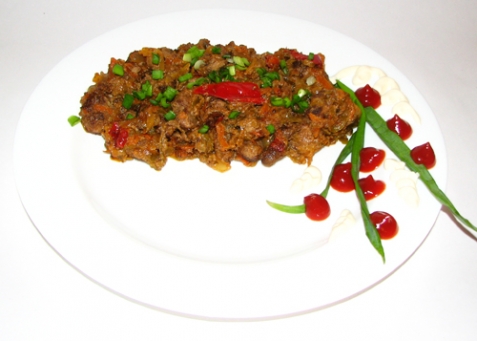 Почки с овощами - рецепт Почки с овощами - рецепт