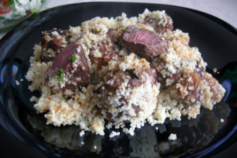 Баранина с кус-кусом