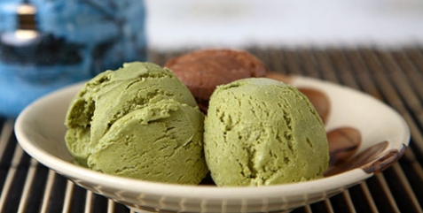 Мороженое из зеленого чая - рецепт