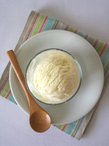 Лимонное мороженое - рецепт