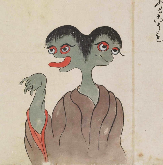 Ёкай из свитка «Бакэмоно Дзукуси» 18 века: страшные и забавные демоны периода Эдо